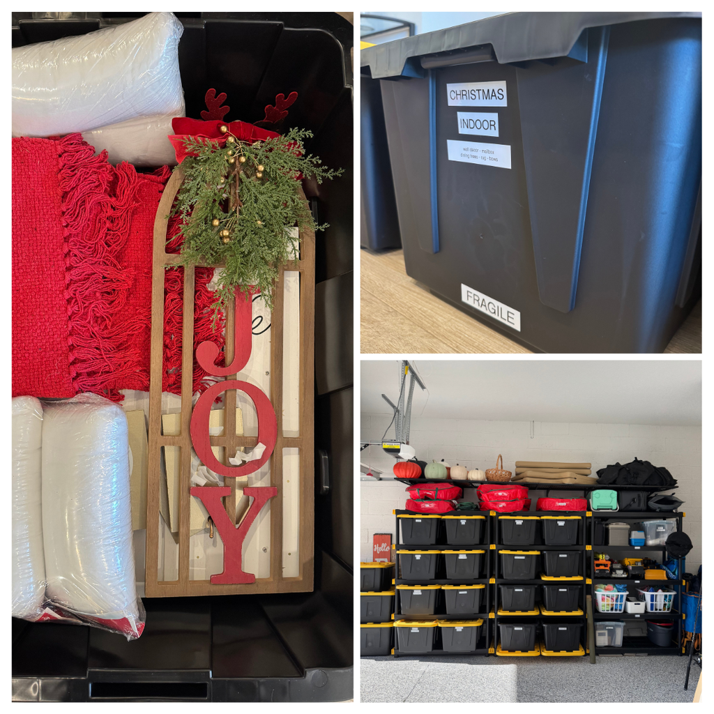 holiday prep bins